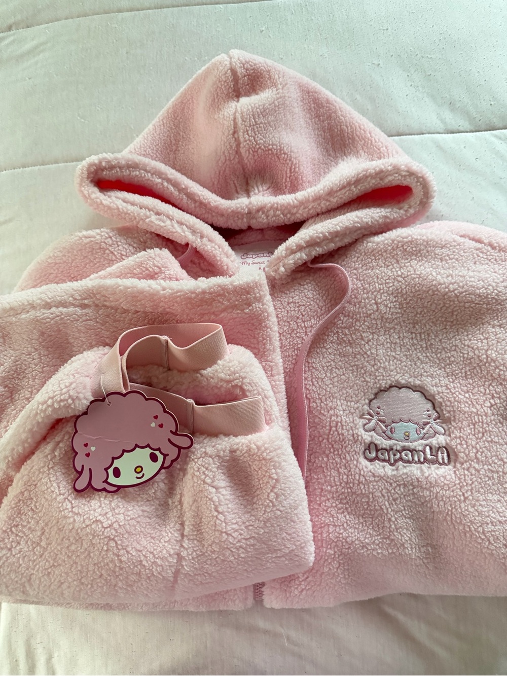 JapanLA x My Sweet Piano Sherpa Jacket Set